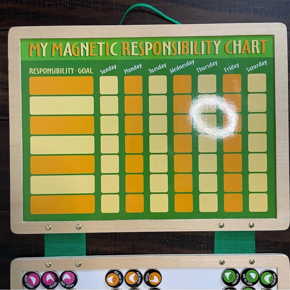Melissa & Doug Magnetic Responsibility Chart